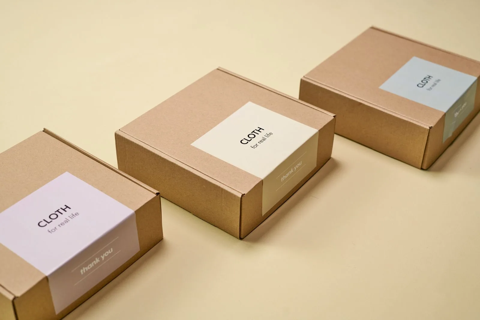 Retail-ready branded carton line-up